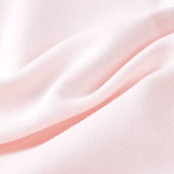 Halvány rózsaszín gyerekpulóver 128