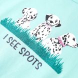 Világosmenta színű gyerekpóló 116