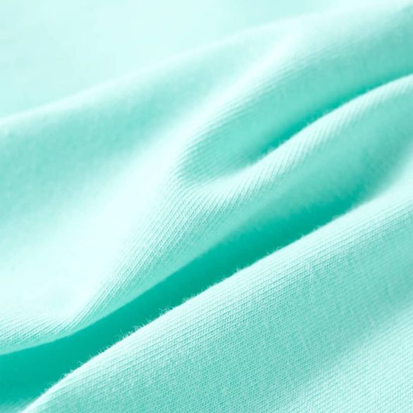 Világosmenta színű gyerekpóló 128