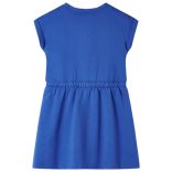 Kobaltkék gyerekruha húzózsinórral 116