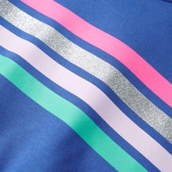 Kobaltkék gyerekruha húzózsinórral 140