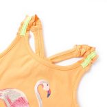 Élénk narancssárga gyerek felső 104