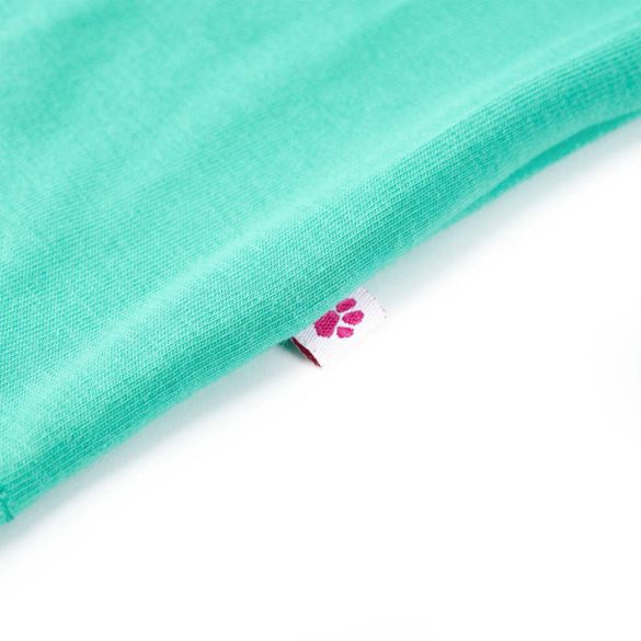 Menta színű gyerekpóló 140