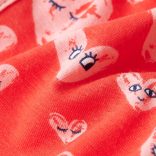 Piros gyerekrövidnadrág húzózsinórral 128