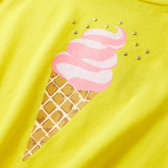 Sárga gyerekpóló 128