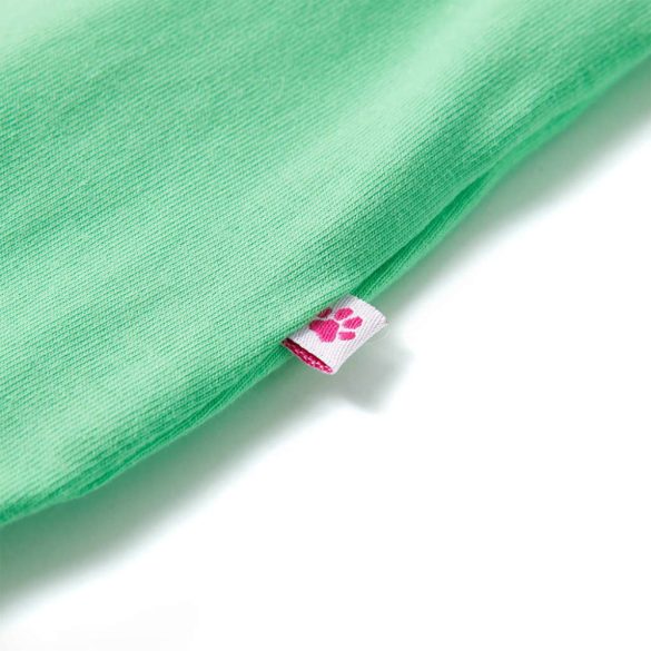 Halványzöld gyerekpóló 140