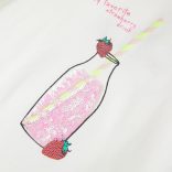 Ekrü színű gyerekpóló 140