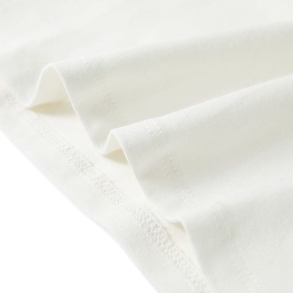 Ekrü színű gyerekpóló 140