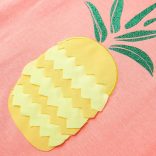 Neon korall gyerekpóló 116