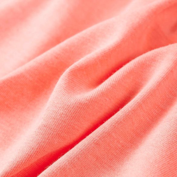 Neon korall gyerekpóló 116