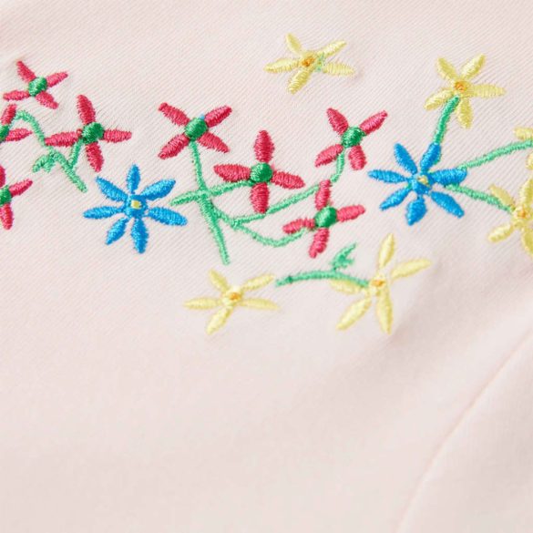 Halvány rózsaszín gyerekpóló 116