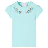 Világoskék gyerekpóló 140