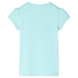 Világoskék gyerekpóló 140