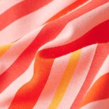 Rózsaszín és piros gyerekruha húzózsinórral 116