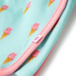 Mentaszínű gyerekrövidnadrág húzózsinórral 104