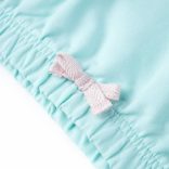 Világoskék kapucnis gyerekpulóver 140