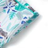 Ekrü és sötétmenta színű gyerekruha 116