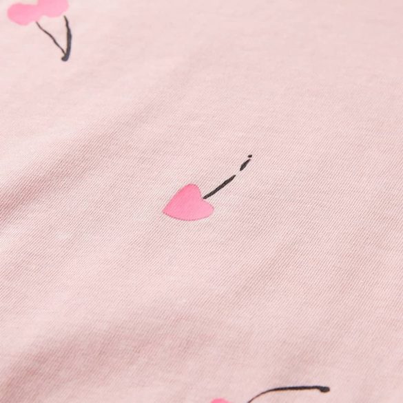 Világos rózsaszín gyerekpóló 116