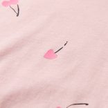 Világos rózsaszín gyerekpóló 140