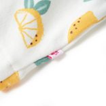 Ekrü színű gyerekrövidnadrág 116