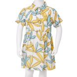 Ekrü színű gyerekruha 116