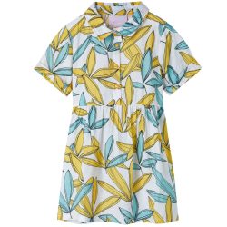 Ekrü színű gyerekruha 128