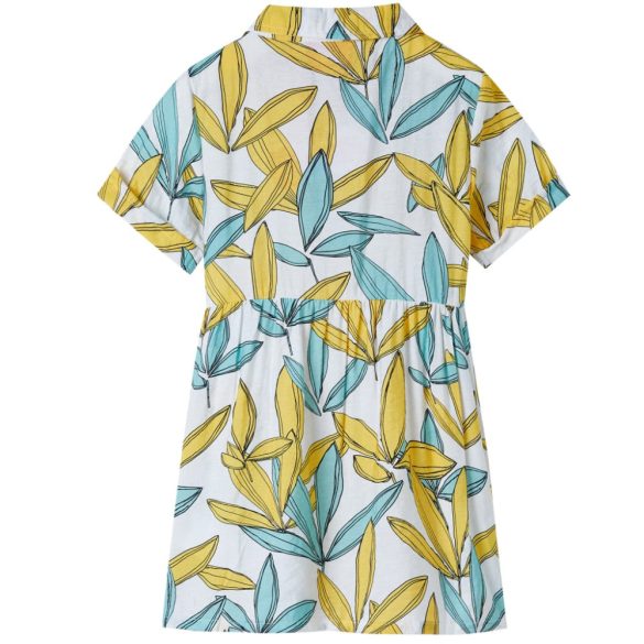 Ekrü színű gyerekruha 140