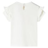 Ekrü színű gyerekpóló 104