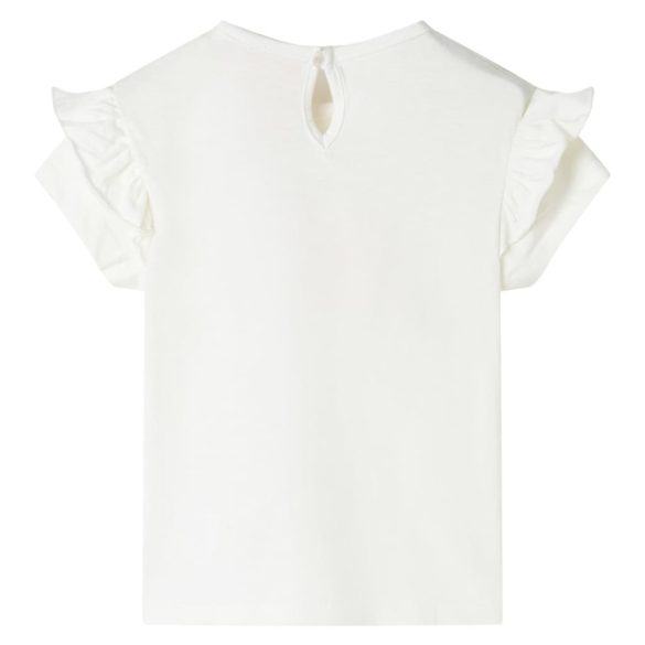 Ekrü színű gyerekpóló 104