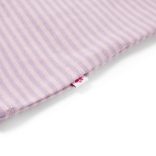 Lila fodros ujjú gyerekpóló 104