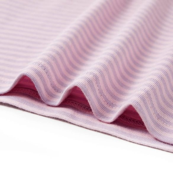 Lila fodros ujjú gyerekpóló 116