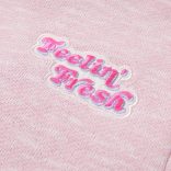 Világoslila gyerekpulóver 128