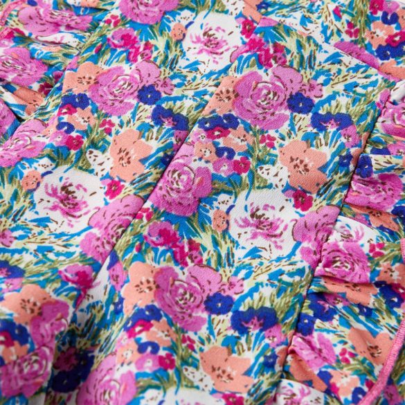 Fukszia színű gyerekrövidnadrág 116