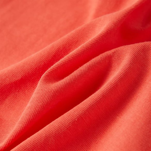 Világos piros gyerekpóló 128