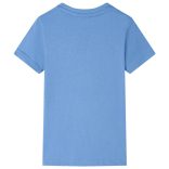 Középkék gyerekpóló 140