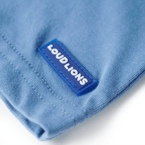 Középkék gyerekpóló 140