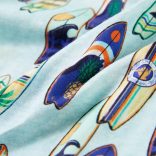 Halvány kék melange gyerek felső 116