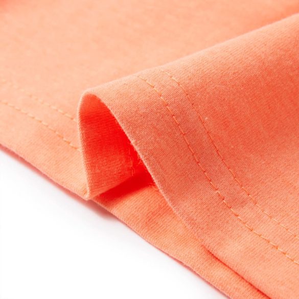 Neon narancssárga gyerekpóló 128