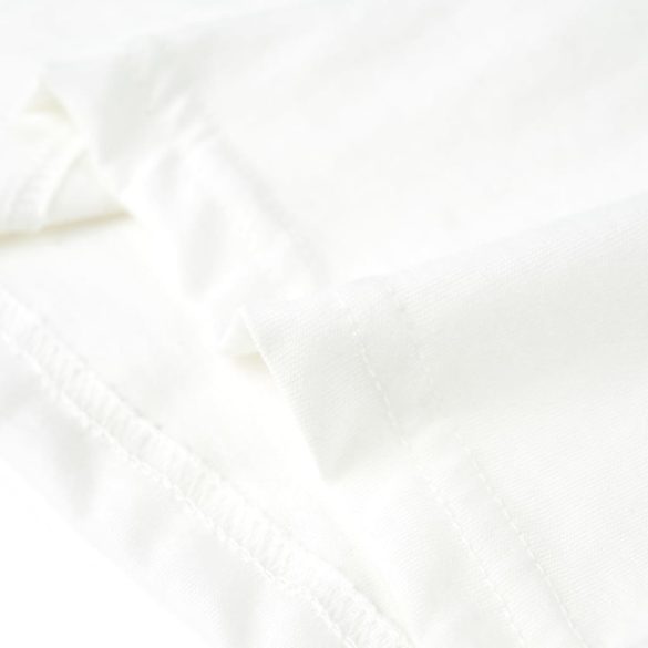 Ekrü színű rövid ujjú gyerekpóló 116