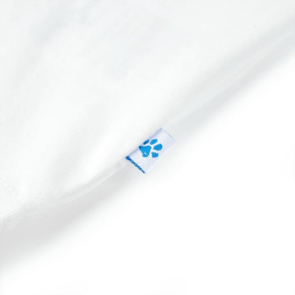 Ekrü színű rövid ujjú gyerekpóló 128