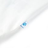 Ekrü színű rövid ujjú gyerekpóló 140