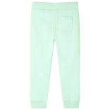 Élénkzöld gyerek melegítőnadrág 104