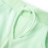 Élénkzöld gyerek melegítőnadrág 116