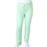 Élénkzöld gyerek melegítőnadrág 128