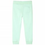 Élénkzöld gyerek melegítőnadrág 140