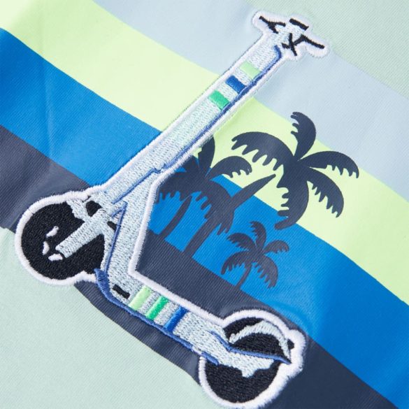 Világosmenta színű gyerekpóló 140