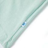 Világosmenta színű gyerekpóló 140