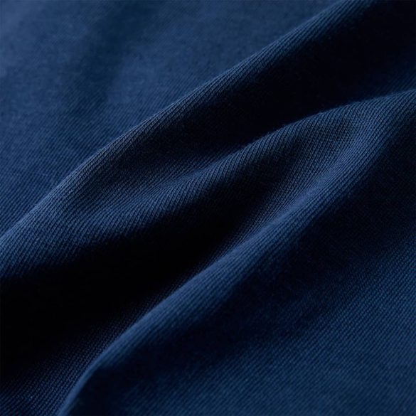 Sötétkék rövid ujjú gyerekpóló 128