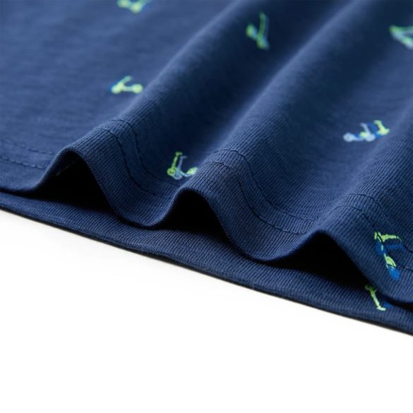 Sötétkék gyerekpóló 104