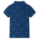 Sötétkék gyerekpólóing 128